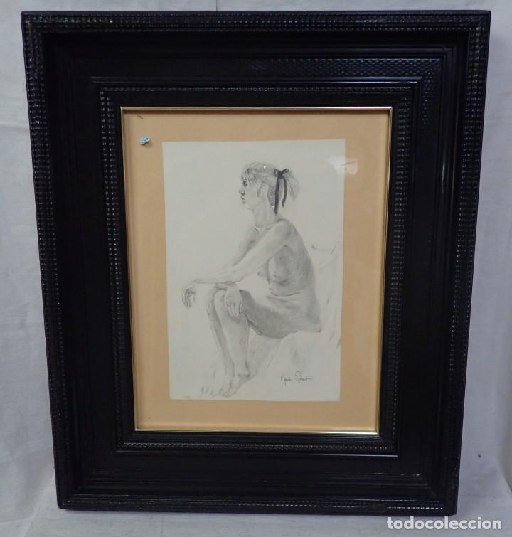 Arte: Carboncillo firma a catalogar - Foto 1