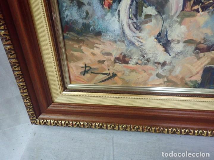 Arte: &Oacute;leo sobre lienzo Reig - Foto 2