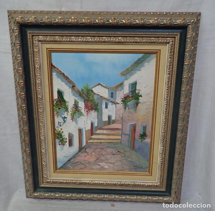 Arte: &Oacute;leo sobre lienzo solbes - Foto 1