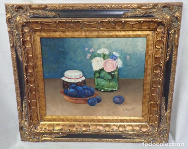 Arte: &Oacute;leo sobre lienzo L.Massot - Foto 1