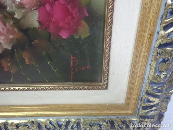 Arte: &Oacute;leo sobre tablex firma a catalogar - Foto 2