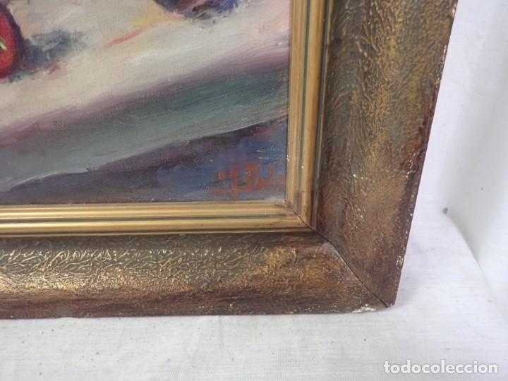 Arte: &Oacute;leo sobre lienzo J.Polo - Foto 2