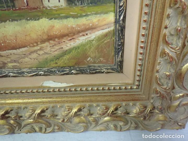 Arte: &Oacute;leo sobre lienzo firma a catalogar - Foto 2