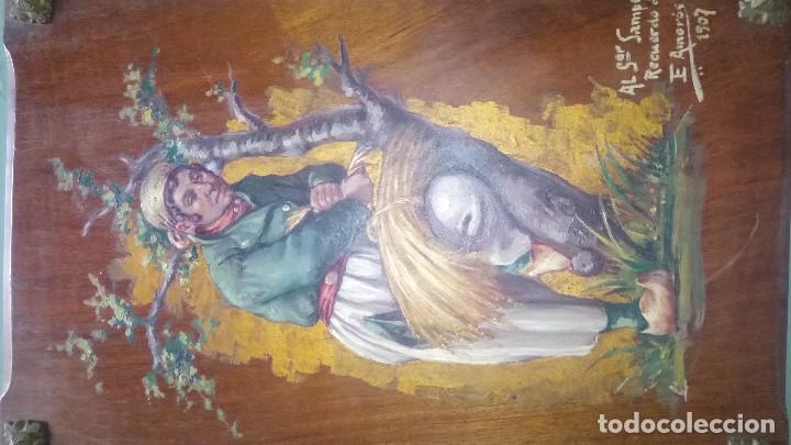 Arte: OLEO sobre tabla madera, - Foto 2