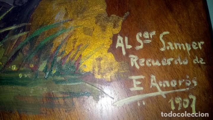 Arte: OLEO sobre tabla madera, - Foto 3