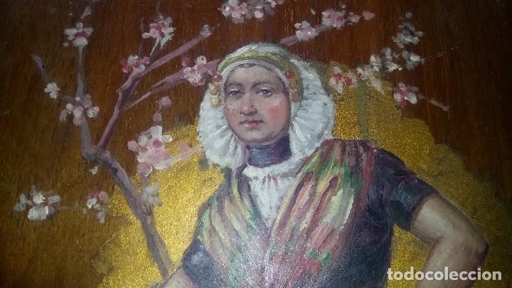Arte: OLEO sobre TABLA de MADERA. - Foto 1