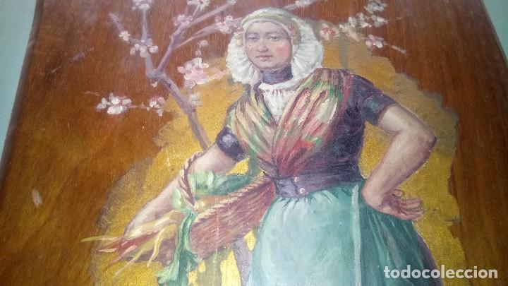 Arte: OLEO sobre TABLA de MADERA. - Foto 5