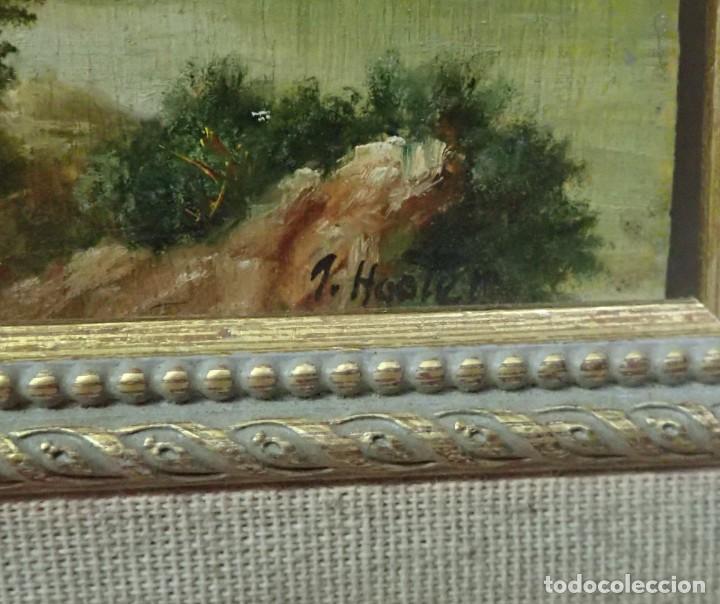 Arte: &Oacute;leo sobre tablex J.Hooter - Foto 2