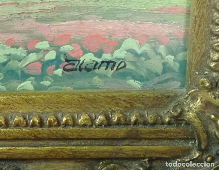 Arte: &Oacute;leo sobre tabla Alamo - Foto 2