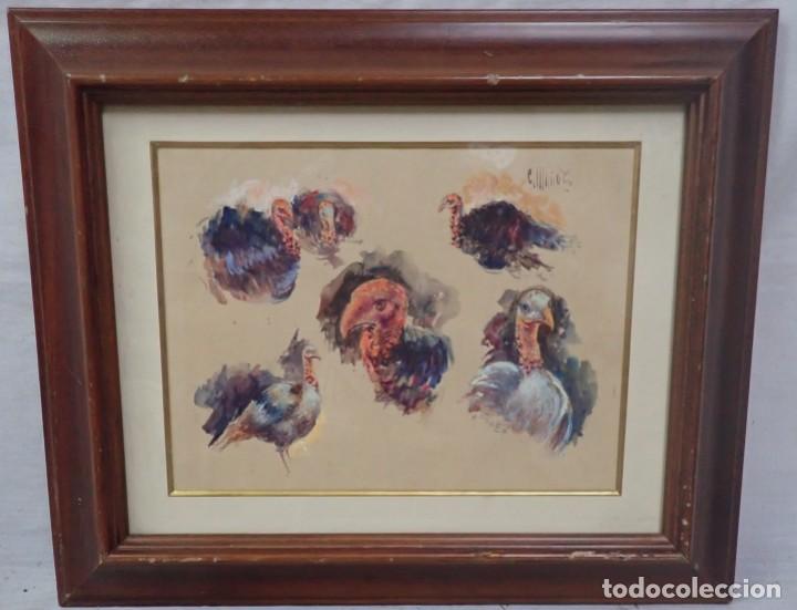 Arte: &Oacute;leo sobre tabla C.Mu&ntilde;oz - Foto 1