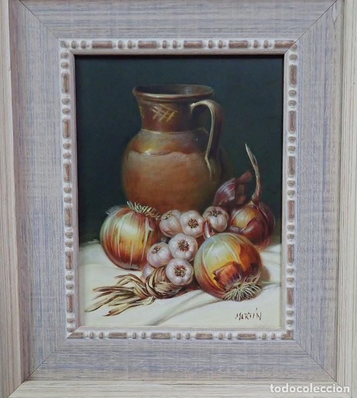Arte: &Oacute;leo sobre tabla Martin - Foto 2