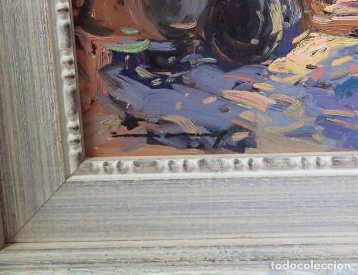Arte: oleo sobre tablex firma a catalogar - Foto 2