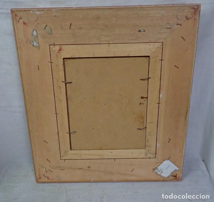 Arte: &Oacute;leo sobre tablex firma r mallet - Foto 3