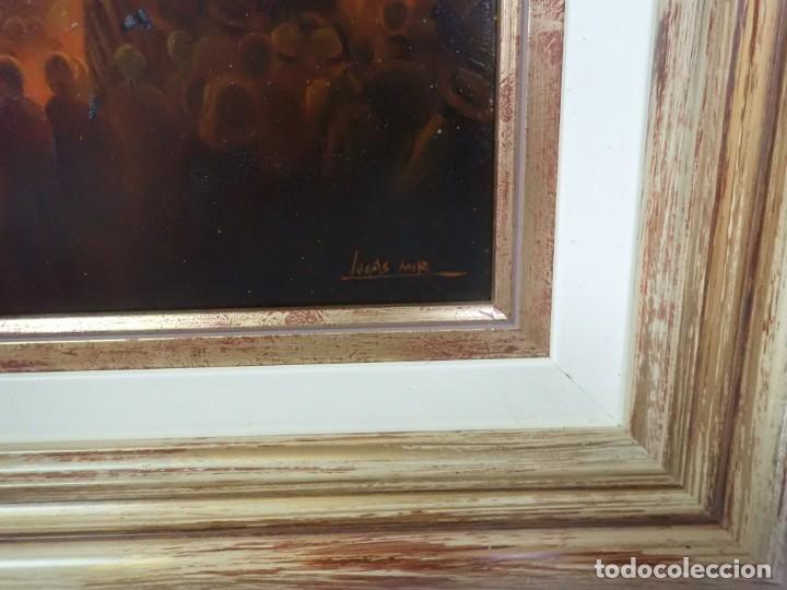 Arte: &Oacute;leo sobre tabla Lucas Mir - Foto 2