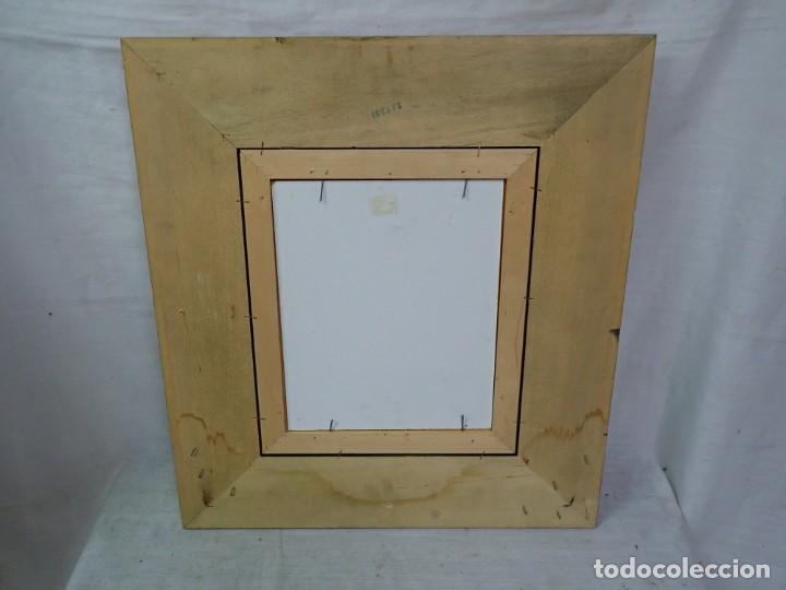 Arte: &Oacute;leo sobre tabla firma a catalogar - Foto 3