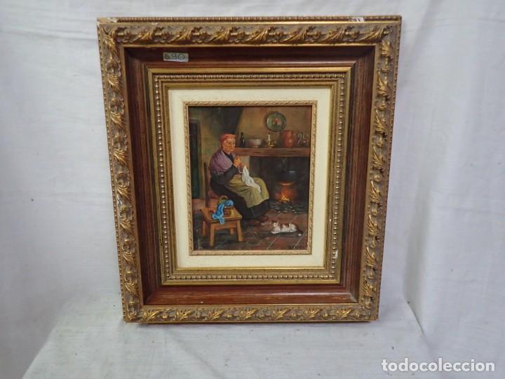 Arte: &Oacute;leo sobre tabla Beller - Foto 1