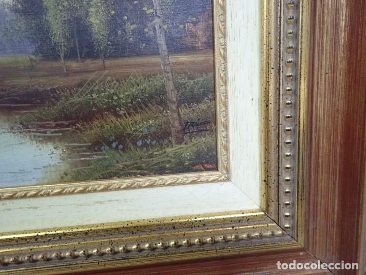 Arte: &Oacute;leo sobre lienzo Trillo - Foto 2