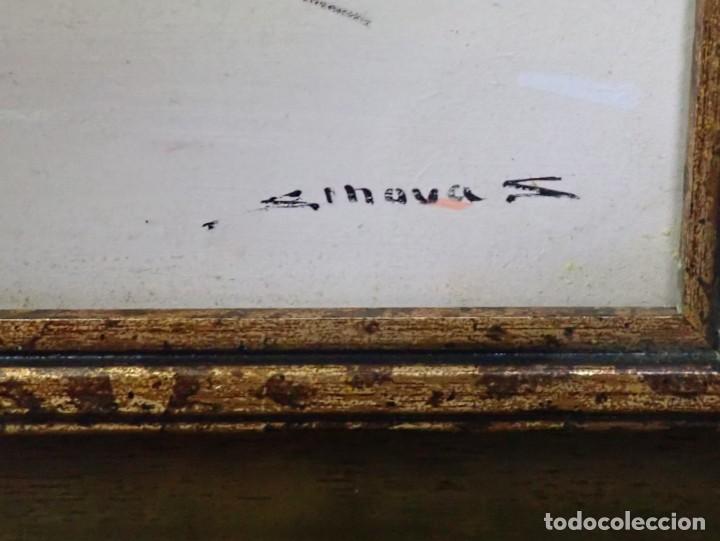Arte: &Oacute;leo sobre tabla Sinovas - Foto 3