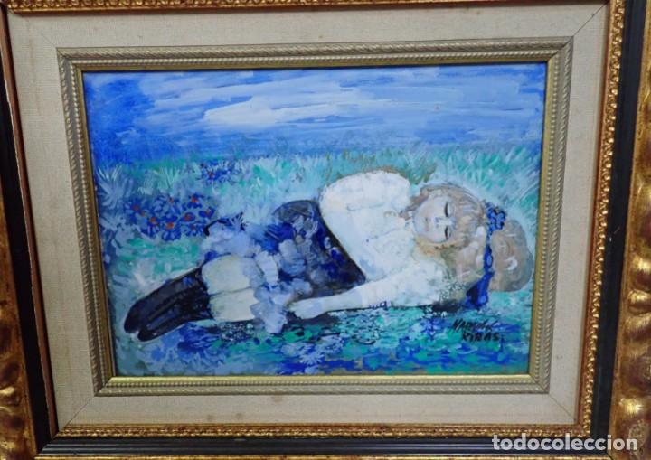 Arte: &Oacute;leo sobre tabla Maryan Ribas - Foto 2
