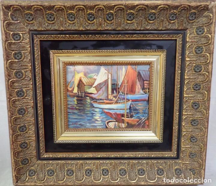 Arte: &Oacute;leo sobre tabla S.Alfonso - Foto 1