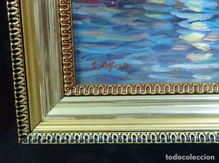 Arte: &Oacute;leo sobre tabla S.Alfonso - Foto 2