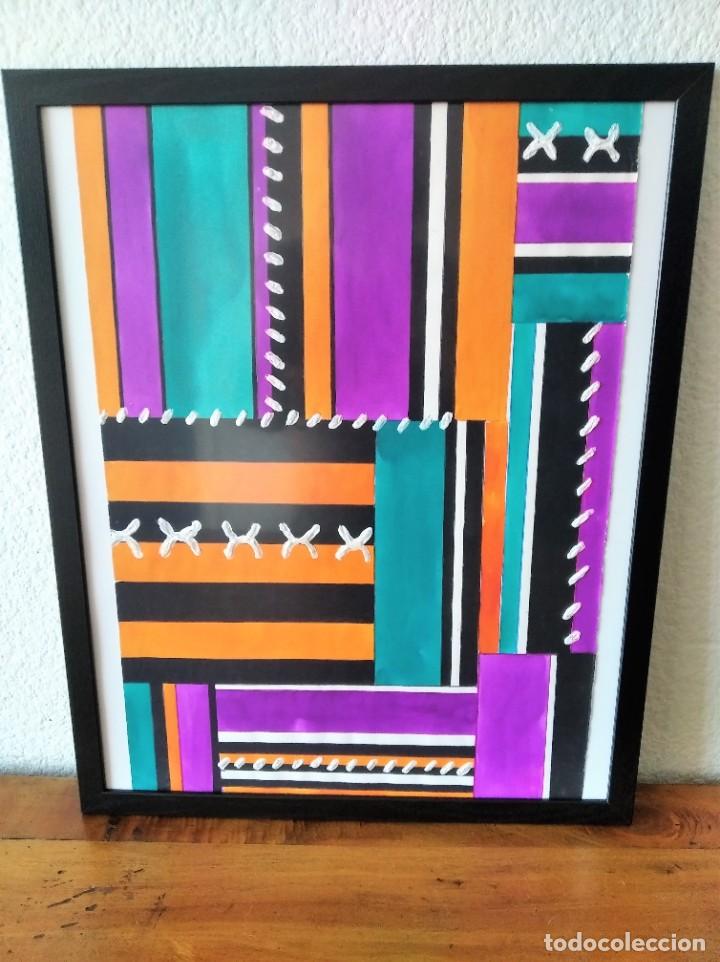 Arte: OLEO SOBRE PAPEL - ESTHER DAQUITANIA - COMPOSICION - Foto 7