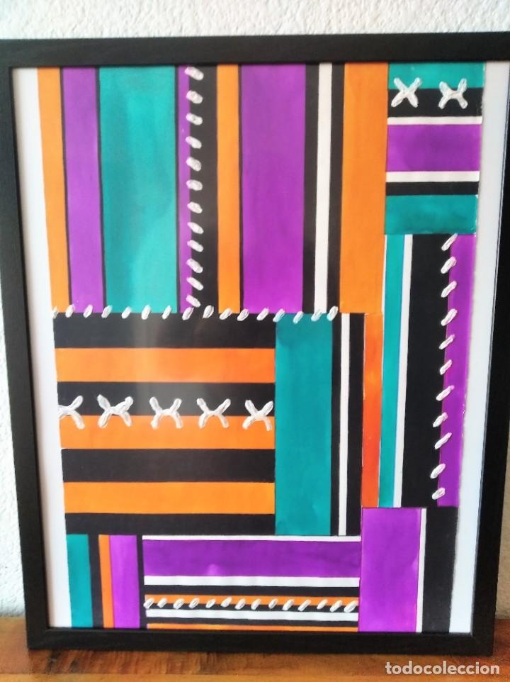 Arte: OLEO SOBRE PAPEL - ESTHER DAQUITANIA - COMPOSICION - Foto 8
