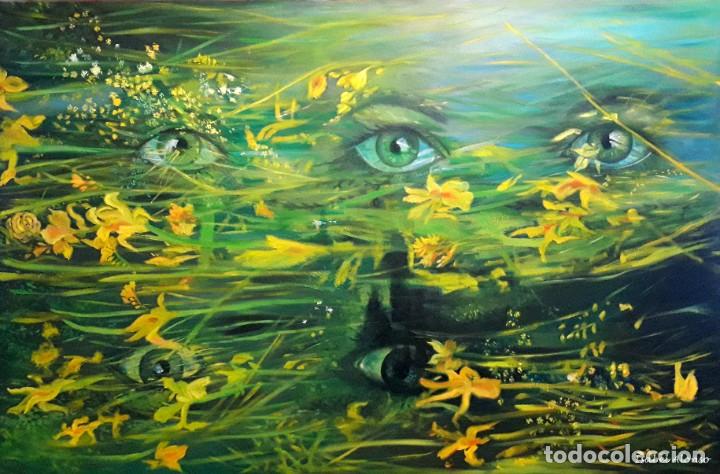 Arte: Cuadro al &oacute;leo Las N&aacute;yades - Foto 4