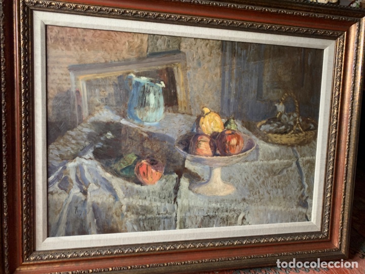 Arte: Bodeg&oacute;n &oacute;leo de Manuel Prego de Oliver - Foto 1