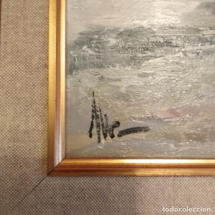 Arte: &Oacute;leo sobre tabla.Galicia 90,s - Foto 3