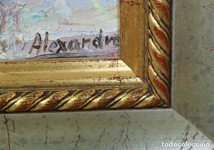 Arte: &Oacute;leo sobre lienzo Alexandre - Foto 3