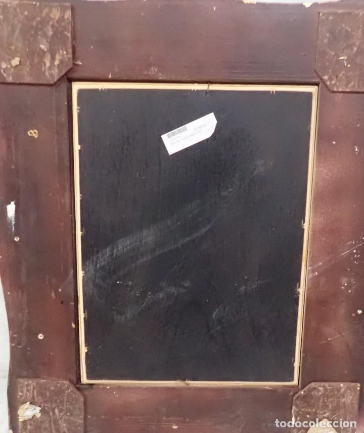 Arte: &Oacute;leo sobre tabla firma a catalogar - Foto 4