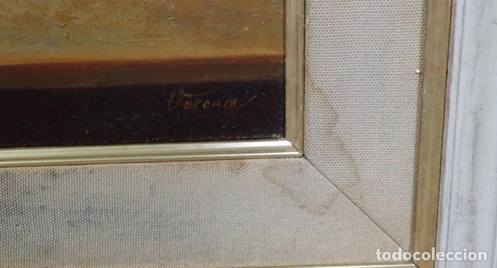 Arte: &Oacute;leo sobre tabla Verona - Foto 3