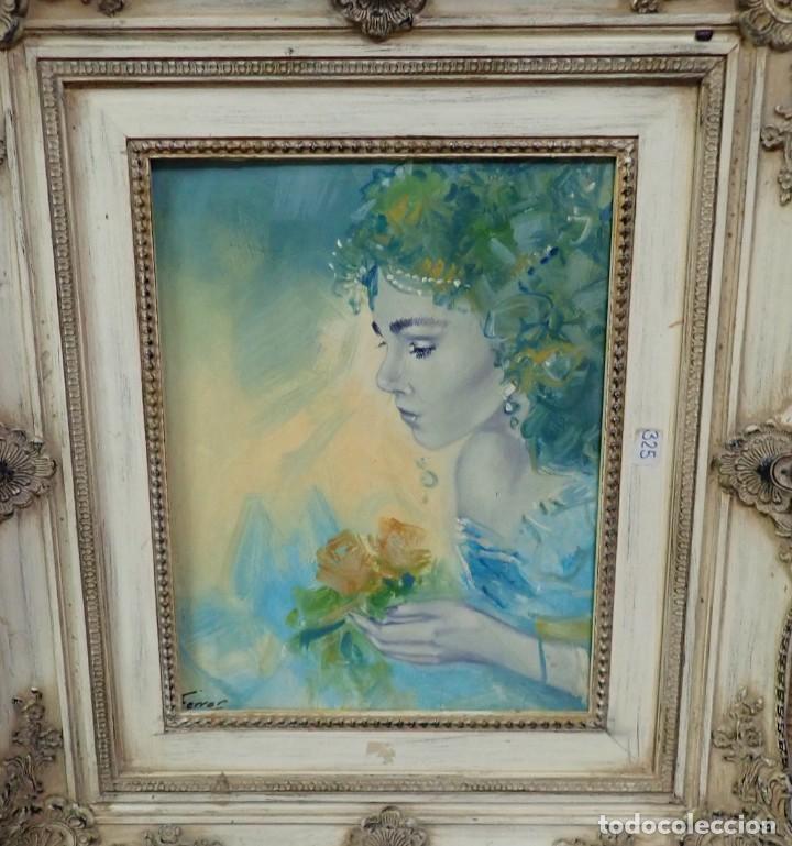 Arte: &Oacute;leo sobre tablex Ferrer - Foto 2