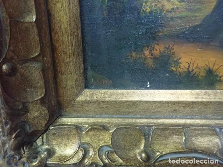 Arte: &Oacute;leo sobre lienzo Luna - Foto 3