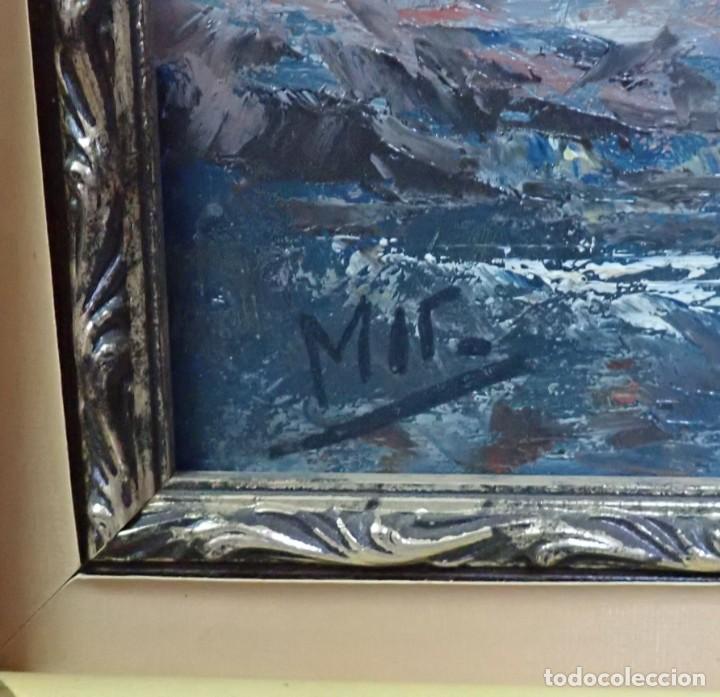 Arte: &Oacute;leo sobre tabla Mir - Foto 3