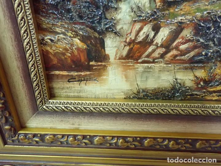 Arte: &Oacute;leo sobre lienzo Casanova - Foto 2