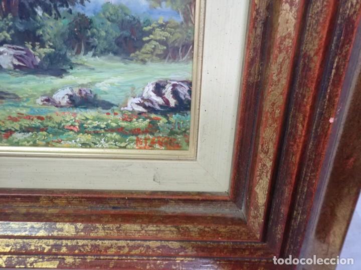 Arte: &Oacute;leo sobre cobre a catalogar - Foto 2