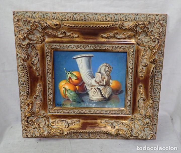 Arte: &Oacute;leo sobre lienzo Mart&iacute;n - Foto 1