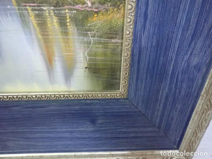 Arte: &Oacute;leo sobre lienzo firma trillo - Foto 2