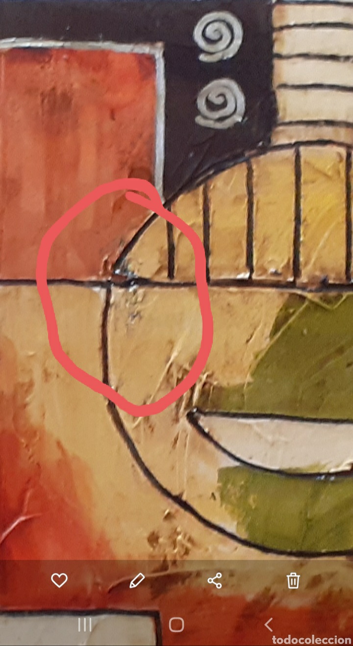 Arte: PAREJA DE &Oacute;LEOS ABSTRACTOS - Foto 5