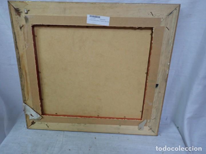 Arte: &Oacute;leo sobre tabla firma a catalogar - Foto 3