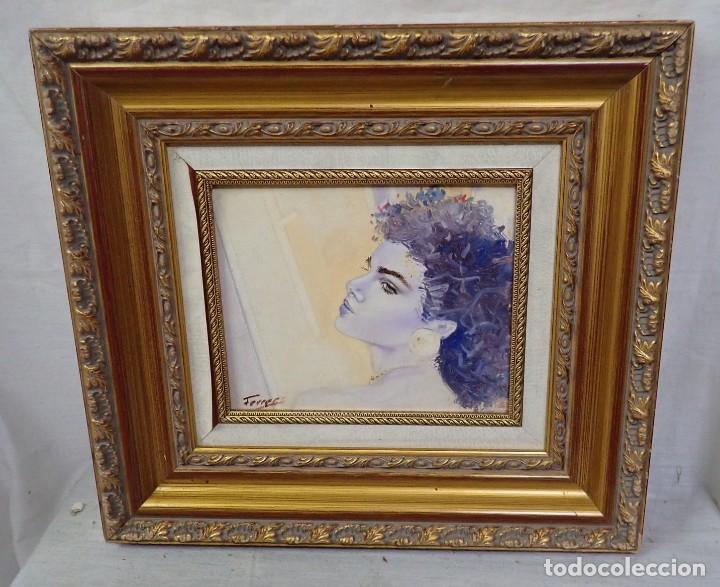 Arte: &Oacute;leo sobre tabla Ferrer - Foto 1