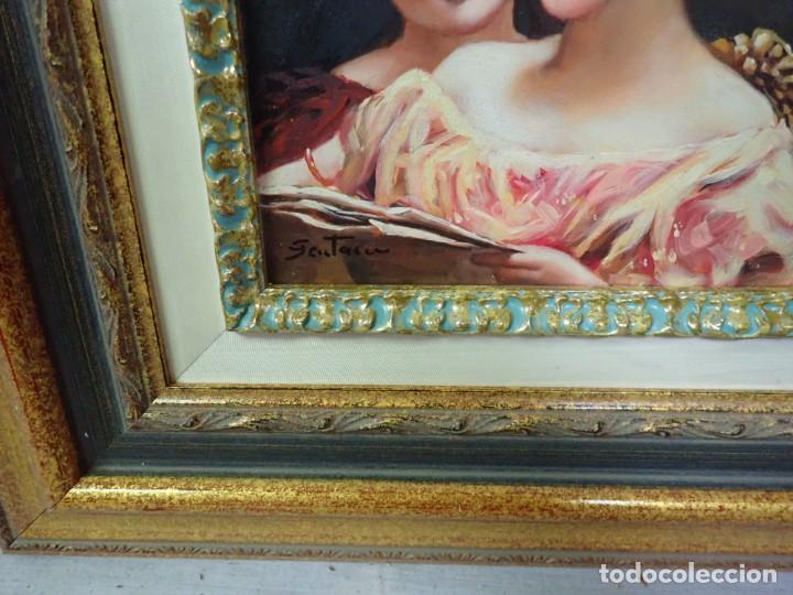 Arte: &Oacute;leo sobre tabla Santacuz - Foto 2