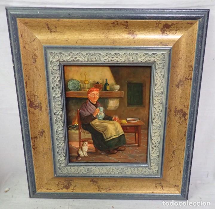 Arte: &Oacute;leo sobre tabla Beller - Foto 1