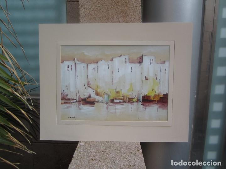 Arte: Cuadro barcos oleo - Foto 3