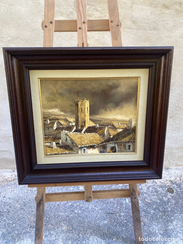 Kunst: &Oacute;leo sobre lienzo PAISAJE 70cmx 60cm