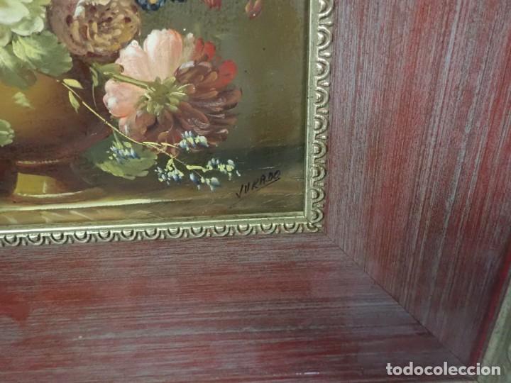 Arte: &Oacute;leo sobre tabla firma jurado - Foto 2