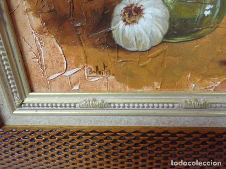 Arte: &Oacute;leo sobre lienzo firma ballester - Foto 2