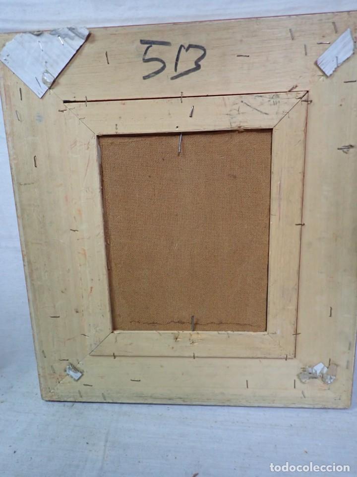 Arte: &Oacute;leo sobre tabla firma ferrer - Foto 3